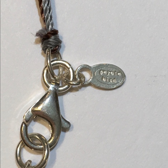 Peyote Bird 925 Sterling Silver Silk Bead Necklace - Picture 7 of 8